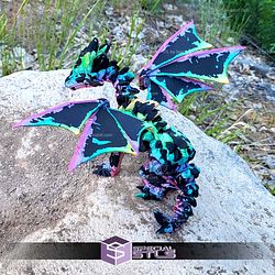 Super Basic STL Flexi Great Stone Dragon
