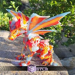 Super Basic STL Flexi Great Stone Dragon