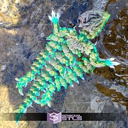 Super Basic STL Flexi Jellyfish Dragon