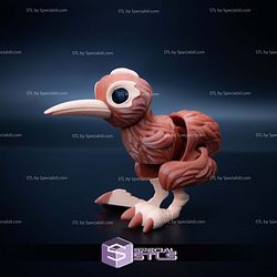 Super Basic STL Flexi Kiwi Bird