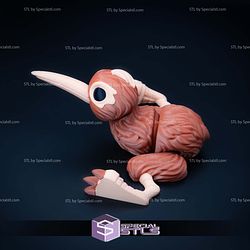 Super Basic STL Flexi Kiwi Bird