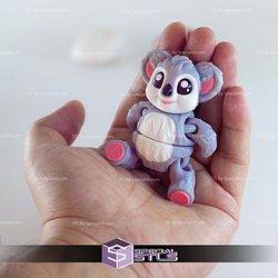 Super Basic STL Flexi Koala Print In Place