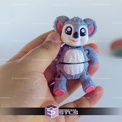 Super Basic STL Flexi Koala Print In Place