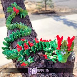 Super Basic STL Flexi Mistletoe Dragon