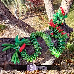 Super Basic STL Flexi Mistletoe Dragon