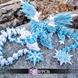 Super Basic STL Flexi Winter Dragon