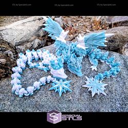 Super Basic STL Flexi Winter Dragon