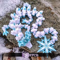 Super Basic STL Flexi Winter Dragon