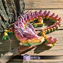 Super Basic STL Flexi Woodland Dragon