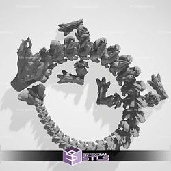 Super Basic STL Flexi Woodland Dragon