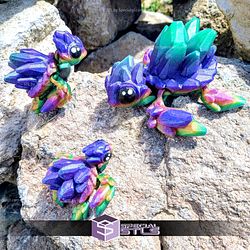 Super Basic STL Gemstone Turtle