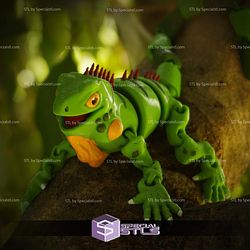Super Basic STL Iguana Print in Place