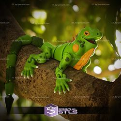 Super Basic STL Iguana Print in Place