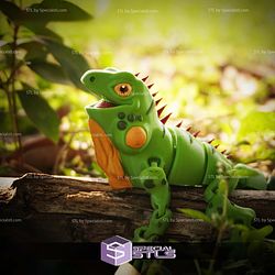 Super Basic STL Iguana Print in Place