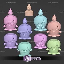 Super Basic STL Litwick Mini Candle Pen Holder Planter