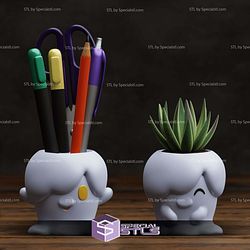 Super Basic STL Litwick Mini Candle Pen Holder Planter