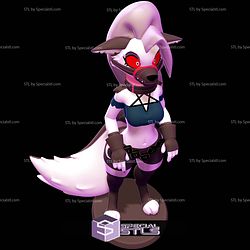 Super Basic STL Loona handcuffed