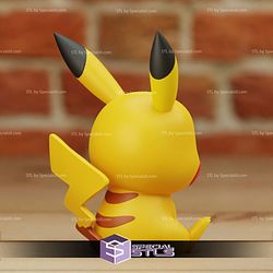 Super Basic STL Pikachu Chibi
