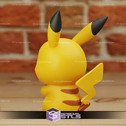 Super Basic STL Pikachu Chibi