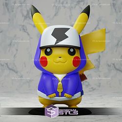Super Basic STL Pikachu Hip Hop