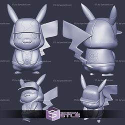 Super Basic STL Pikachu Hip Hop