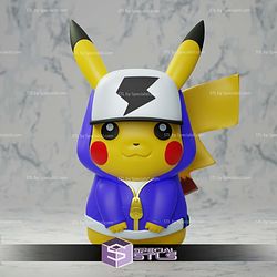 Super Basic STL Pikachu Hip Hop