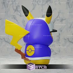 Super Basic STL Pikachu Hip Hop