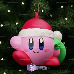 Super Basic STL Santa Kirby Christmas