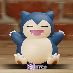 Super Basic STL Snorlax Chibi