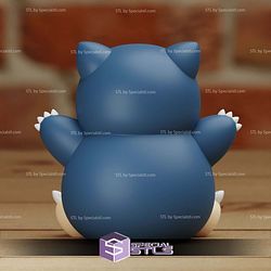 Super Basic STL Snorlax Chibi