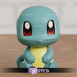 Super Basic STL Squirtle Chibi