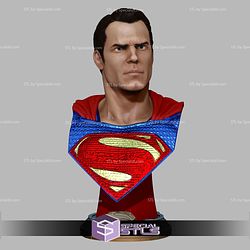 Superman Henry Cavill Bust 3D Printer Files