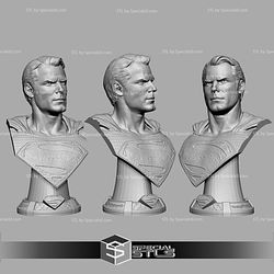 Superman Henry Cavill Bust 3D Printer Files