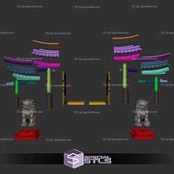 Temple Guardian Bookend 3D Printer Files