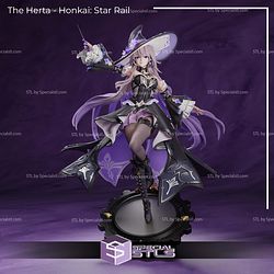 The Herta Honkai Star Rail in Action 3D Printer Files