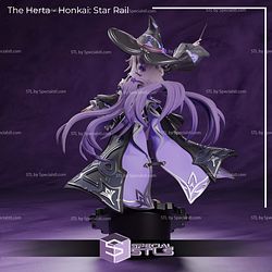 The Herta Honkai Star Rail in Action 3D Printer Files