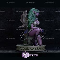 Tyrande Whisperwind Owl 3D Printer Files