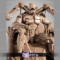 Ultron 2025 on Throne 3D Printer Files