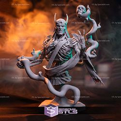 Vecna Bust Dungeons and Dragons 3D Printer Files