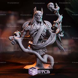 Vecna Bust Dungeons and Dragons 3D Printer Files