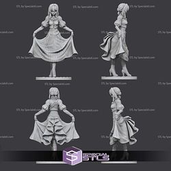 Violet Evergarden Dress 3D Printer Files