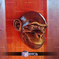 Wall hanging monkey set STL Files