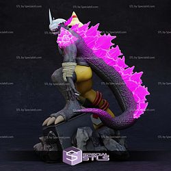 Wargreyzillamon Digimon 3D Printer Files