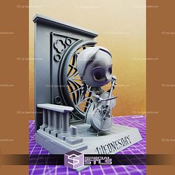 Wednesday Addams Chibi 3D Printer Files