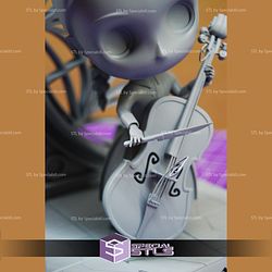 Wednesday Addams Chibi 3D Printer Files