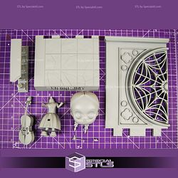 Wednesday Addams Chibi 3D Printer Files