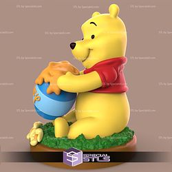 Winnie The Pooh and Honey 3D Printer Files