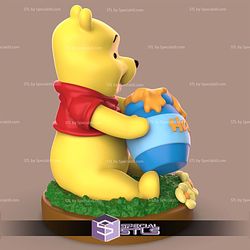 Winnie The Pooh and Honey 3D Printer Files