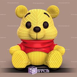 Winnie The Pooh Kawaii Knitting 3D Printer Files