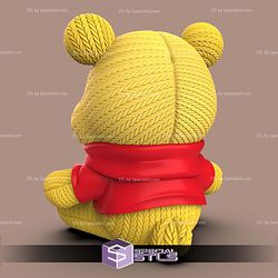 Winnie The Pooh Kawaii Knitting 3D Printer Files